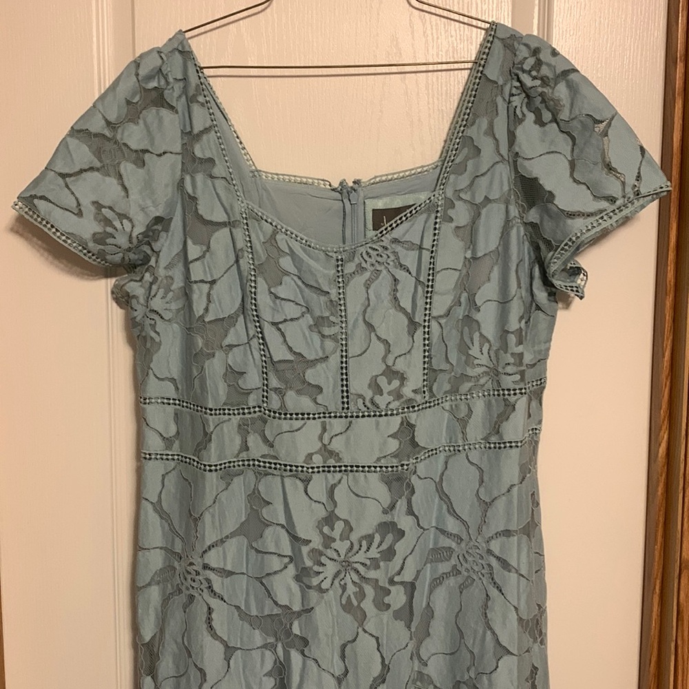Gorgeous baby blue lace dress